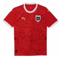 Maglia Calcio Austria Prima Divisa Europei 2024 Manica Corta